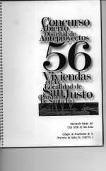 Concurso Anteproyectos 56 viviendas de San Justo