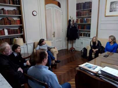 REUNIÓN CON EL DIPUTADO DI POLLINA POR LA IMPLEMENTACIÓN DE LA LEY DE ASISTENCIA PUBLICA Y GRATUITA PARA CONSTRUCCIÓN DE VIVIENDAS SOCIALES