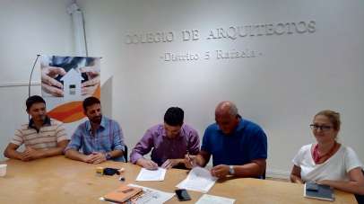 Firma de Convenio - Humberto Primo