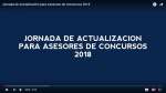 JORNADA DE ACTUALIZACIÓN PARA ASESORES DE CONCURSOS 2018