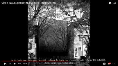 VÍDEO INAUGURACIÓN NUEVA SEDE: ENTREVISTAS