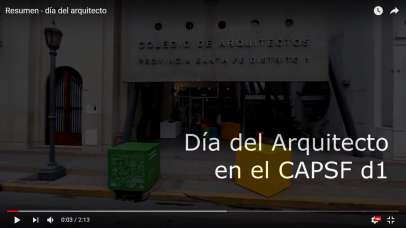 Día del Arquitecto