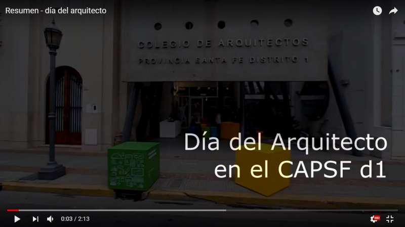 Día del Arquitecto
