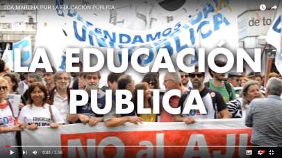 2DA MARCHA POR LA EDUCACIÓN PÚBLIC