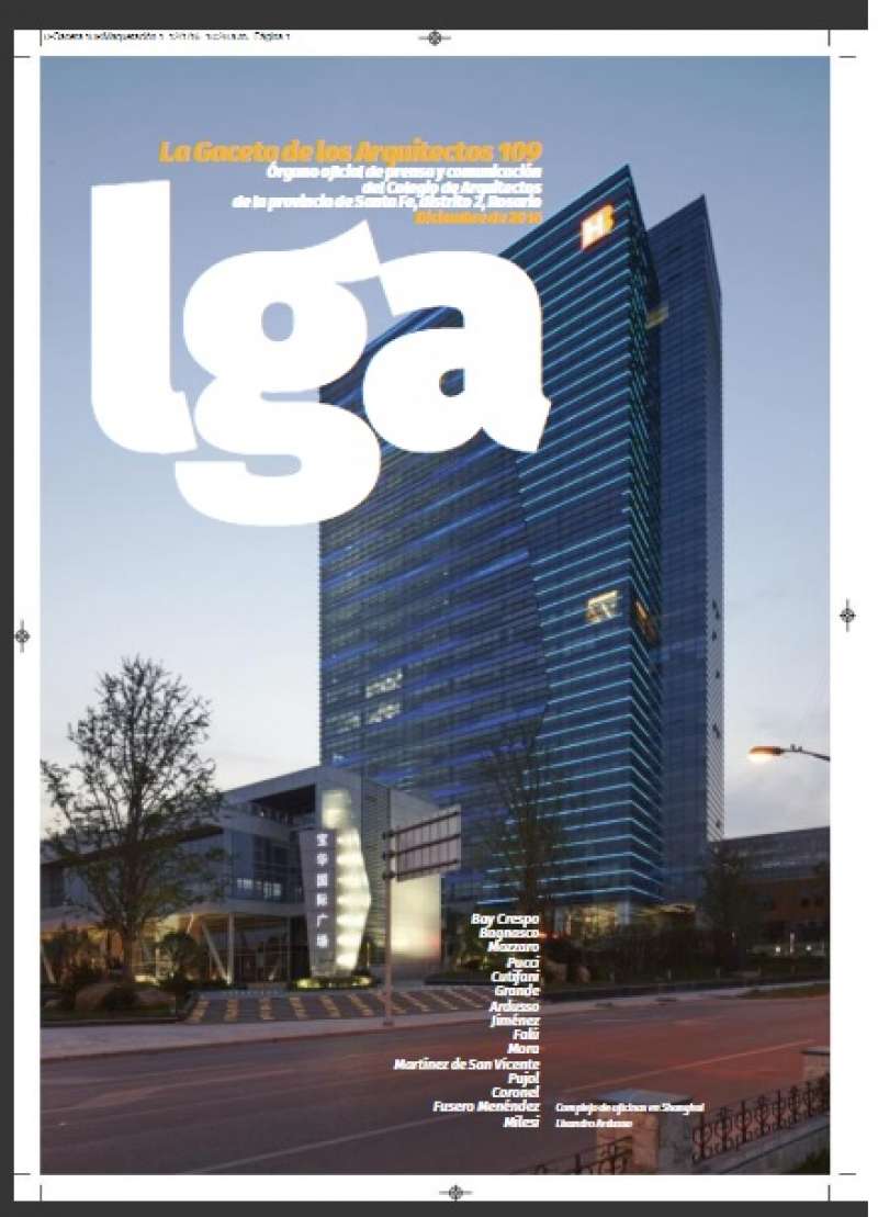 La Gaceta de los Arquitectos N 109